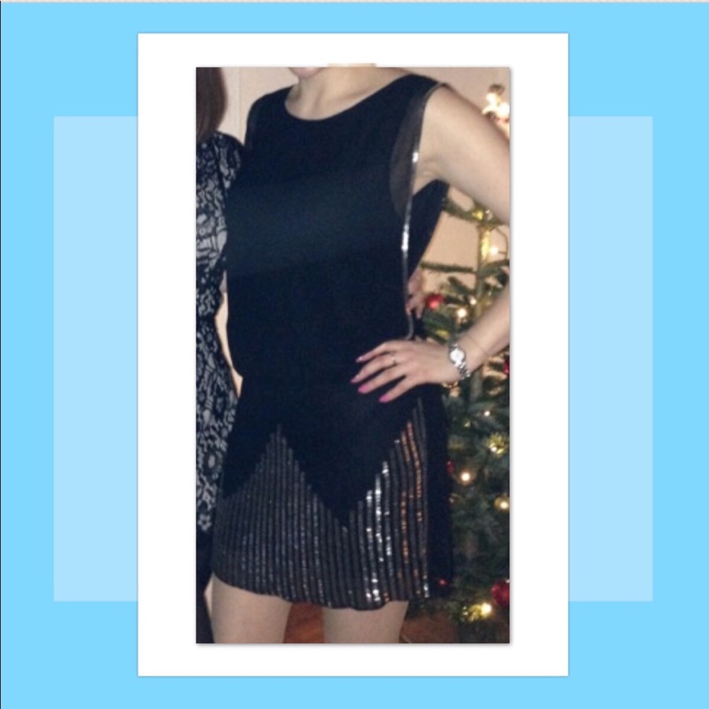 Gatsby Inspired Charleston Beaded Open-back Dress